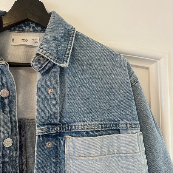 Mango Blue Denim Jacket - Picture 7 of 11